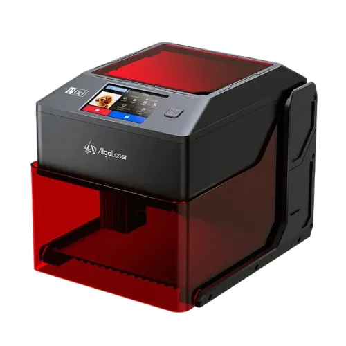AlgoLaserPIXI 5W Laser Engraver Smart Safe Simple with Height Adjustable Fully Enclosed Cover Diy Desktop Portable Engraver Cutter