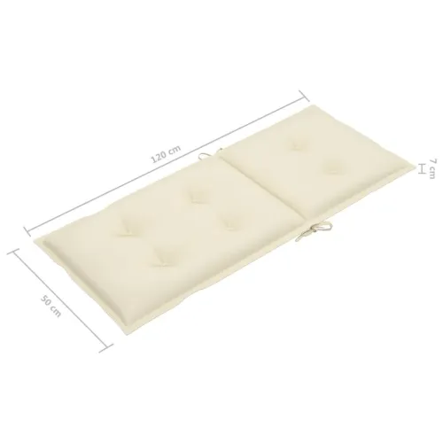 Rocking Chair with Cushions Gray Solid Acacia Wood