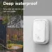 1-to-1 Battery-free Self Powered RF433 Wireless Doorbell EU Plug 38 Ringtones Outdoor IP44 Waterproof 150m Range Long Distance Door Bell