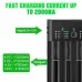 K4 4-Slot with USB Port Universal Rechargeable Li-ion Battery Charger for Flashlight RC Toys Home Tools Batteries Cell