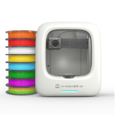 [EU/US Direct]AOSEED X-MAKER JOY 3D Printer for Kids High Precision 0.05mm 200mm/s Printing Speed Wi-Fi USB Enclosed Safe Design AI Voice Interaction Customization with 4er/8er Colorful PLA Filament Set