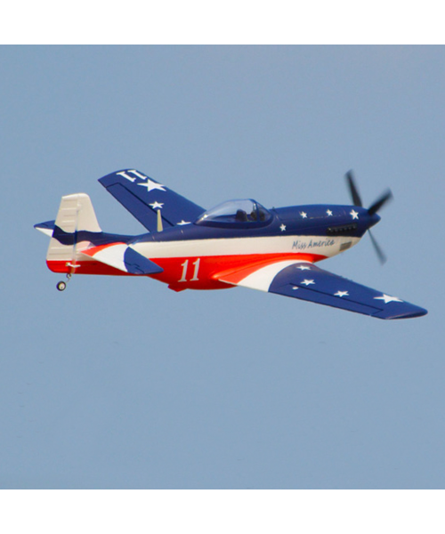 HOOKLL P51 Miss America 1200mm Wingspan EPO RC Airplane Warbird Fighter KIT/PNP