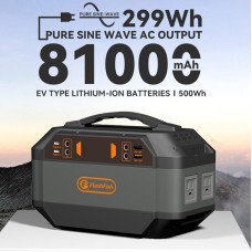 FlashFish P56 Power Station 330W 81000mAh/3.7V Solar Power Generator Outdoor Power Supply Lifepo4 Battery for Home Outdoor