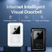 Intelligent Visual Doorbell WiFi Wireless Long Standby HD Night Vision Remote Video Call Voice Change Cloud Storage Smart Home Security Video Doorbell