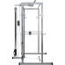 BOMINFIT Multi-Function Power Cage Power Tower 17.5-68'' High Adjustable Dipping Station Barbell Stand Squat Cage for Weight Training Max Loading 800lbs