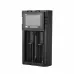 H2 Dual-Slot with LCD Screen Display Li-ion Battery Charger Intellegent Fast Charging for 18650 21700 26650 Rechargeable Batteries For Flashlight RC Toys Home Tools