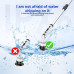 NovuLife Cordless Electric Spin Scrubber with 9 Replacement Head Dual Speed Electric Brush for Cleaning Power Bathroom Scrubber for Bathtub Tile Floor
