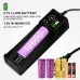 K1 Single Slot with USB Port Universal Li-ion Battery Charger Intellegent Charger for Flashlight RC Toys Home Tools Battery Charger For Li-ion 18650 21700 26650 AA AAA Batteries Cell