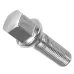 35mm Thread Silver Car Tire Screw Radius Wheel Lug Nut Bolts For Audi