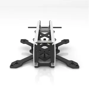 WalleFPV Eagle2 91mm Wheelbase Frame Kit Carbon Fiber with 2.4G / 915MHz Antenna for DJI O4 Pro RC FPV Racing Drone