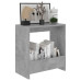 Side Table Concrete Gray 20"x10.2"x20" Chipboard