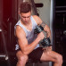 50 Lbs Dumbbell Strength Training Body Workout Home Gym Fitness