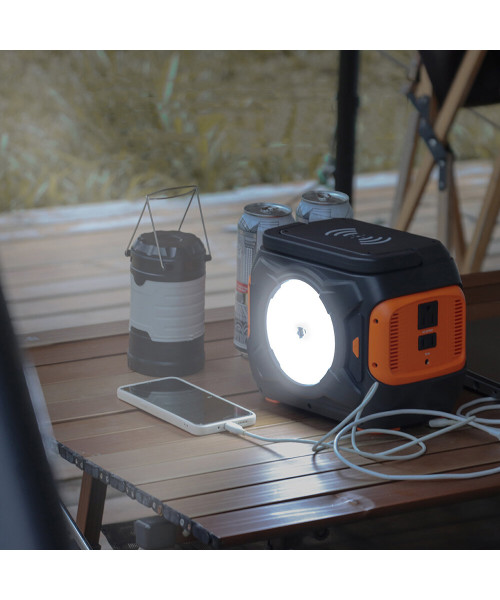 FLASHFISH A301 320W 80000mAh Portable Power Station Backup Solar Generator For Outdoor Travel Camping Home Emergency Supply