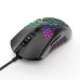 ZIYOULANG M5 Wired Game Mouse Breathing RGB Colorful Hollow Honeycomb Shape 12000DPI Gaming Mouse USB Wired Gamer Mice for Desktop Computer Laptop PC