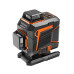 Laser Level GOCHIFIX 4x360 16 Line 4D Self Leveling Green Laser Level Horizontal Vertical Level Tool for Construction Sharp 520 Laser Tube 5.2Ah Rechargeable Battery Pulse Mode & Remote Controller