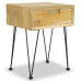 Bedside Cabinet 15.7"x11.8"x19.7" Solid Teak