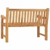 Garden Bench 47.2" Solid Teak Wood