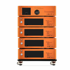Cloudenergy 48V 600Ah 30.72Kwh Stackable LiFePO4 Battery with 6kw Inverter 60A MTTP 10 Year Lifetime Perfect for Monitor RV, Solar, Energy Storage, Overland, Off-Grid CL48-S4