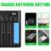 K4 4-Slot with USB Port Universal Rechargeable Li-ion Battery Charger for Flashlight RC Toys Home Tools Batteries Cell