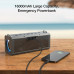 BlitzWolf BW-WA3 Pro 120W bluetooth Speaker Portable Speaker Quad Drivers Deep Bass Diaphragm EQ Stereo RGB Light TWS 16000mAh Power Bank Outdoors Wireless Speaker