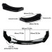 69" - 73" Adjustable Car Front Bumper Lip Spoiler Body Kits Universal + 86.6"/ 2M Car Side Skirt Extension Rocker Panel Body Kit + 18.89" Auto Rear Lip + Adjustable 8-11" Splitter Rods