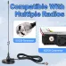 AD-109 Magnetic Mount Mobile Antenna Dual Band VHF UHF 136-174MHz 400-520MHz High Gain 5M Cable for Baofeng UV-5R UV-5RH Ham Radio