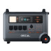 Blackview Oscal Powermax 3600 Rugged Power Station+2*PM200 Solar Panel Kit 3600Wh to 57600Wh LiFePO4 Battery Pack Power Bank with 14 Outlets 5 LED Light Modes Morse Code Portable Roller Power Backup for Emergency Communication Camping House Trolling