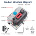 Hcalory Air Diesel Heater Parking Heater bluetooth 8KW 12V LCD Remote Control for Bus