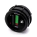 ZOPROUD 2''52mm Digital LED Display Car Instrument Panel 12V/24V Fuel Level Gauge