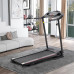 Bominfit JK1609A Folding Treadmill 2.5HP Motor 12km/h Max Speed 120kg Weight Capacity 14 inch Running Belt bluetooth Music LED Display Installation-free Fitness for Home Gym Workouts