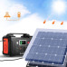 FlashFish 50W 18V Portable Solar Panel Foldable Solar Charger for Camping Power Generator SP50W