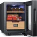 NEEDONE Humidor 16L with Cooling and Heating Temperature Control System Electric Cooler for 100 Counts with Digital Hygrometer Made with Spanish Cedar Wood Gift for Men 2 Layers