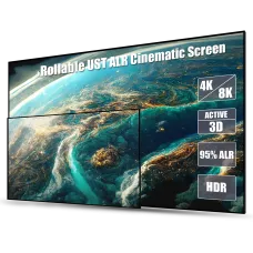 AWOL 120Inch ALR Projector Cinematic Screen UST 16:9 170 Viewing Angle Ambient 95% Ceiling Light Giant Cinema Screen