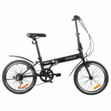 iDeaPlay P12 6-Speed 20 Inch Wheels Mountain Bike Steel Frame V-Brakes Payload 75KG Adult Folding Bicycle
