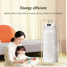 Large Capacity 3D Hugging Flexible Folding Dryer Quick Drying Constant Temperature Double Sterilization Clothes Dryer