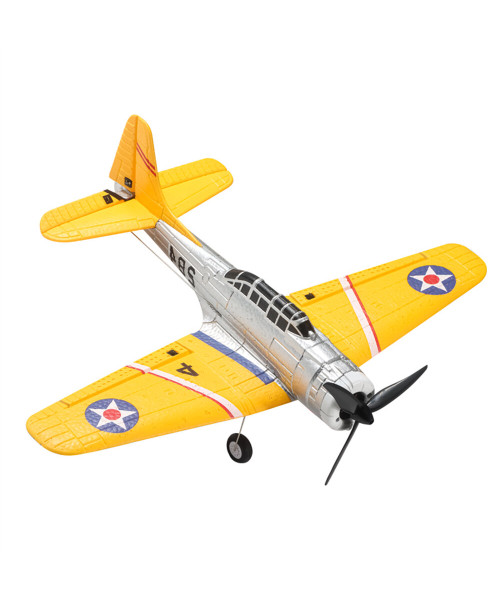 QF012 SBD Dauntless 2.4GHz 4CH 350mm Wingspan 6-Axis Gyro One-Key Aerobatic Brushless EPP Warbird RC Airplane RTF
