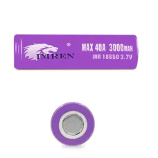 200Pcs IMREN 40A High Power 18650 Battery 3000mah 3.7V Rechargeable Lithium-ion Cells Flashlights RC Toys Home Tools Batteries