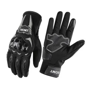 SUOMY SU-18 Winter Motorcycle Riding Gloves Warm Shockproof and Slip-Resistant for Outdoor Skiing Cycling