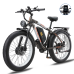 KETELES V3 Electric Bike 48V 1000W*2 Dual Motors 23AH Battery 26*4.0inch Tires 65KM Max Mileage 200KG Max Load Electric Bicycle