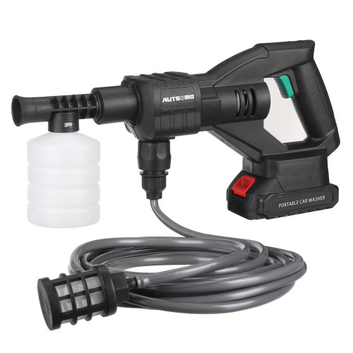 AUTSOME 6 In 1 Cordless Car High Pressure Car Washer Washing Cleaner Machine Water Spayer With Battery