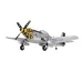 TOP RC HOBBY P-51 MUSTANG 750mm Wingspan EPO RC Airplane Fighter Fixed Wing PNP