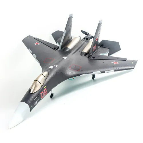 Upgraded QF009 SU-35 Fighter Brushless Version 375mm Wingspan 2.4GHz 4CH 3D/6D Switchable 6-Axis Gyro EPP RC Airplane Fixed Wing Glider RTF/ KIT+Motor