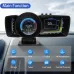A600 Car HUD On Board Computer Gauge Dual Screen OBD2 GPS Speedometer Turbo Boost Fuel Consumption Ambient Temperature RPM Altitude Direction