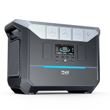 DaranEner NEO2000 Portable Power Station 2000W 2073.6Wh LiFePO4 Battery UPS Power Supply AC Sockets with 1.8 Hours Fast Charging Solar Powered Generator for Outdoors Camping Travel RV Home Use Emergency