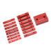 ENJOYWOOD Metric Inch Woodworking Setup Blocks Height Gauge Precision Aluminum Alloy Setup Bars for Router and Table Saw Accessories