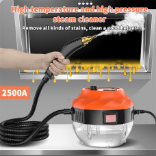 2500W Steam Cleaner, High Pressure Steamer for Cleaning, Handheld Portable Steam Cleaners for Home Use, Steamer for Car Detailing, Steam Cleaner for Upholstery, Kitchen, Bathroom, Grout and Tile
