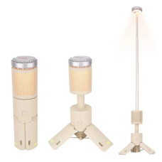 Thorfire VP-CL03 Camping Lights Rechargeable Camping Lantern, Portable Light Tripod, 3-Color Dimming, Extendable & IPX7 Waterproof Lantern with 10000mAh, Outdoor LED Work Lights