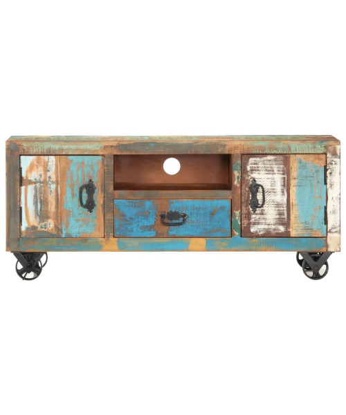 TV Cabinet 47.2"x11.8"x19.7" Solid Reclaimed Wood