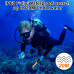 GC-2006 Metal Detector Pinpointer Wand 5-inch Depth IP68 Waterproof 66ft Underwater 360 Detection LED Light Treasure Hunting Essentials
