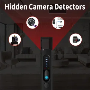 X13 Smart Cameras Detector Anti-Candid/Eavesdropping/Location Privacy Protection Signal Accuracy Detection 5 Level Sensitivity for Security Protection